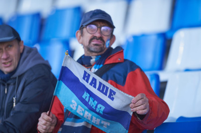 Болельщики на матче Суперлиги 2024, «Зенит» — «Енисей»
