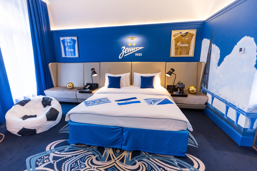 Открытие номера «Зенит» в отеле Cosmos Selection Saint-Petersburg Nevsky Royal