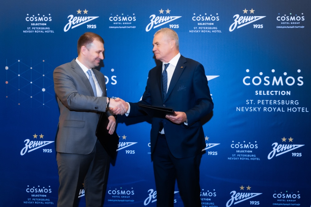 Открытие номера «Зенит» в отеле Cosmos Selection Saint-Petersburg Nevsky Royal