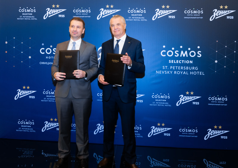 Открытие номера «Зенит» в отеле Cosmos Selection Saint-Petersburg Nevsky Royal