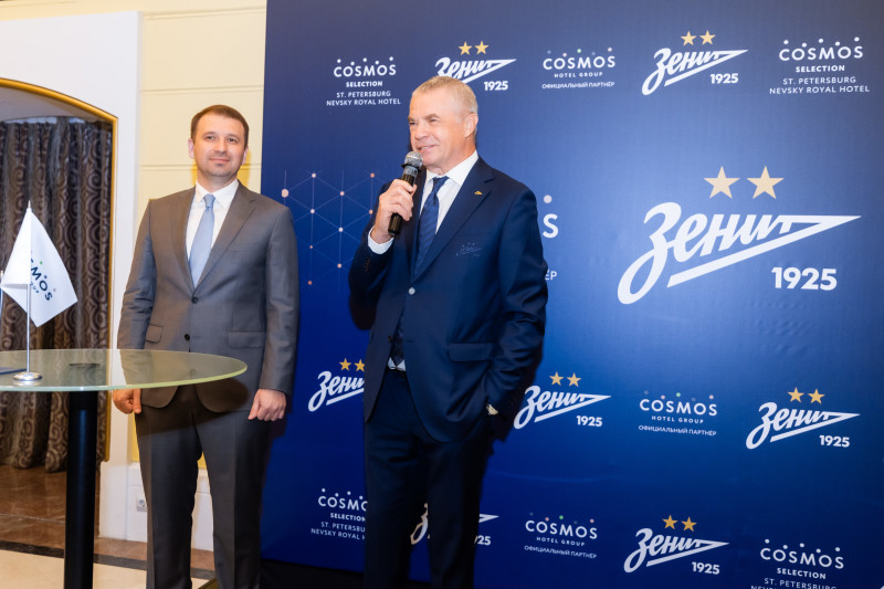 Открытие номера «Зенит» в отеле Cosmos Selection Saint-Petersburg Nevsky Royal