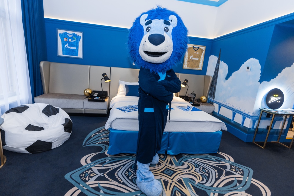 Открытие номера «Зенит» в отеле Cosmos Selection Saint-Petersburg Nevsky Royal