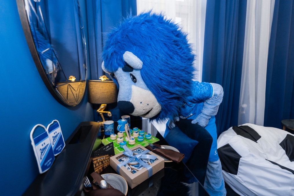 Открытие номера «Зенит» в отеле Cosmos Selection Saint-Petersburg Nevsky Royal