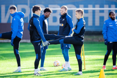 Открытая тренировка перед матчем с «Акроном»