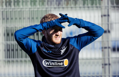 Открытая тренировка перед матчем с «Акроном»