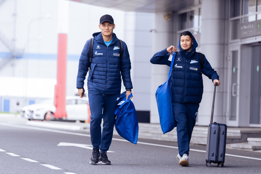 Вылет команды в Самару на матч «Акрон» — «Зенит»