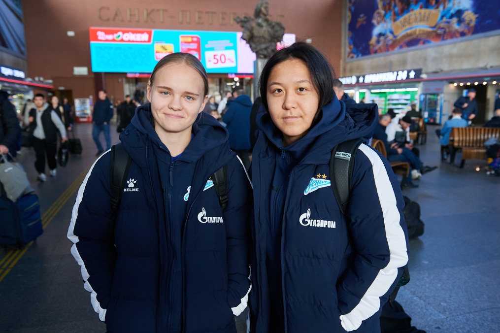 Выезд женской команды в Москву на матч с «Чертаново»