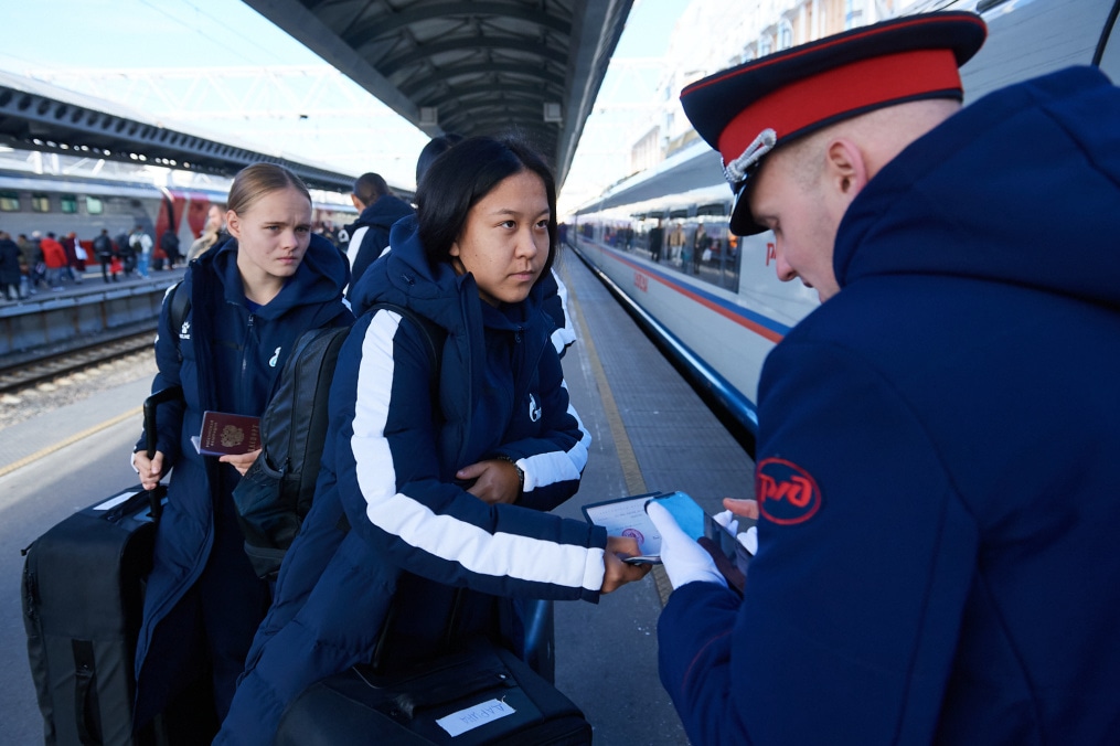 Выезд женской команды в Москву на матч с «Чертаново»