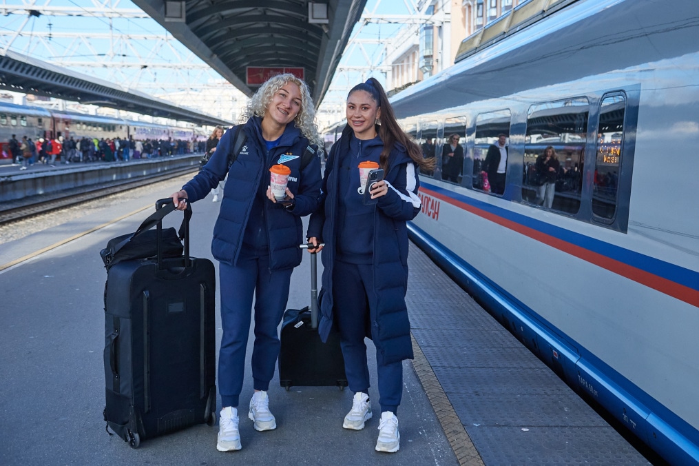 Выезд женской команды в Москву на матч с «Чертаново»