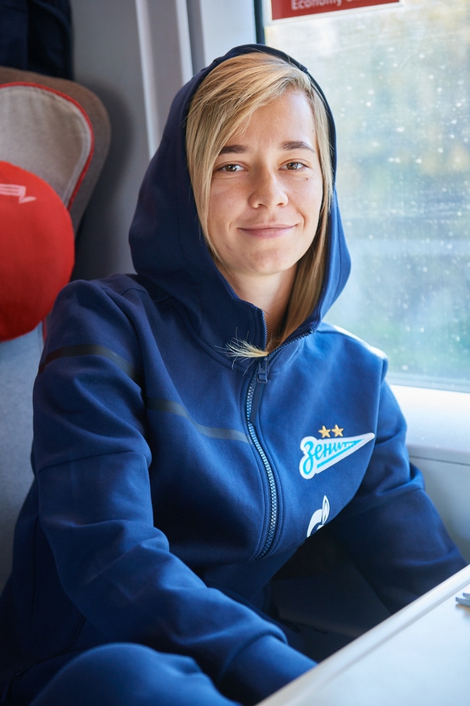 Выезд женской команды в Москву на матч с «Чертаново»