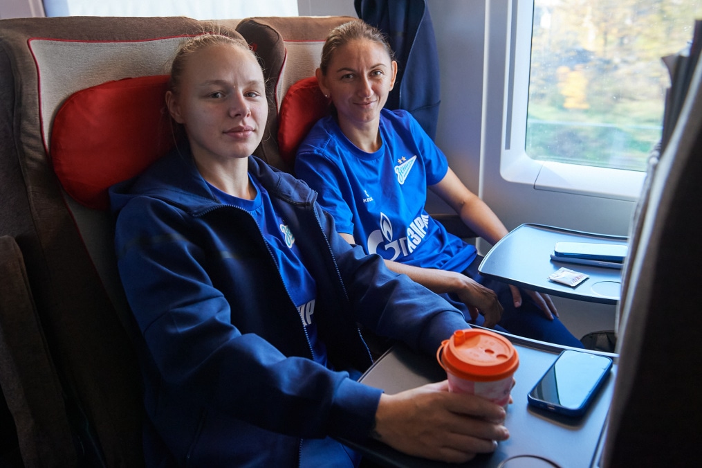 Выезд женской команды в Москву на матч с «Чертаново»