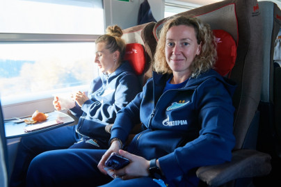 Выезд женской команды в Москву на матч с «Чертаново»