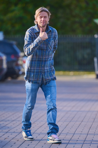 #ЗенитStyle: приезд игроков на тренировку перед матчем с «Факелом»