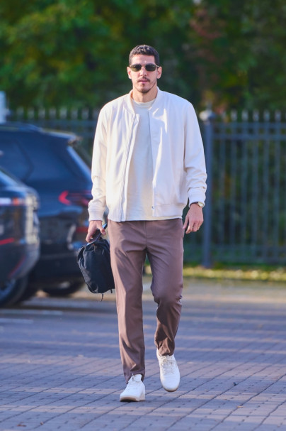 #ЗенитStyle: приезд игроков на тренировку перед матчем с «Факелом»