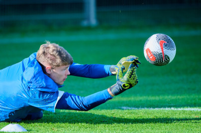 Тренировка «Зенита» в рамках подготовки к матчу с «Факелом»