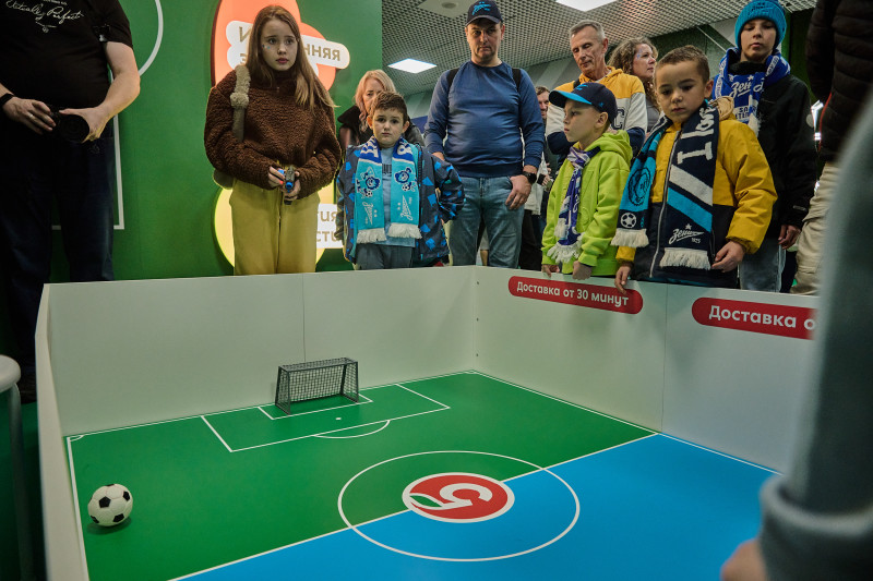 Фан-Променад перед матчем «Зенит» — «Локомотив»