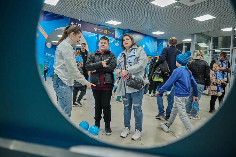 Фан-Променад перед матчем «Зенит» — «Локомотив»