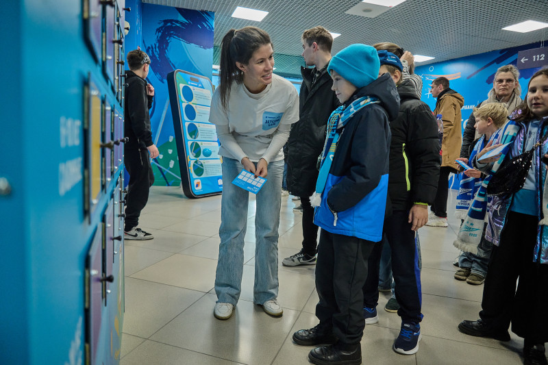 Фан-Променад перед матчем «Зенит» — «Локомотив»