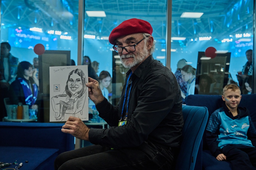 Фан-Променад перед матчем «Зенит» — «Локомотив»