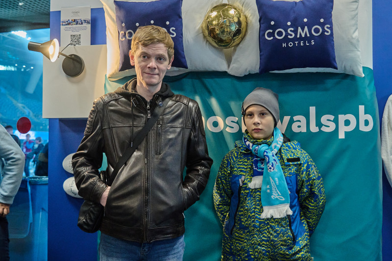 Фан-Променад перед матчем «Зенит» — «Локомотив»