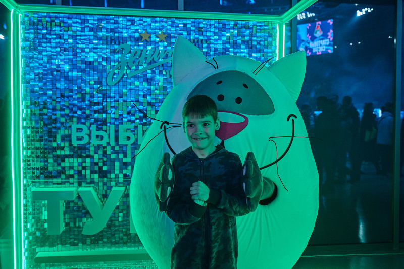 Фан-Променад перед матчем «Зенит» — «Локомотив»