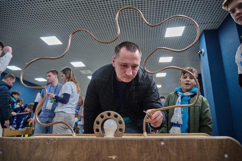 Фан-Променад перед матчем «Зенит» — «Локомотив»