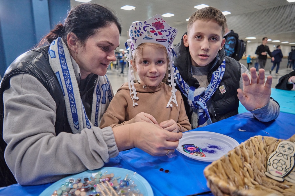 Фан-Променад перед матчем «Зенит» — «Локомотив»