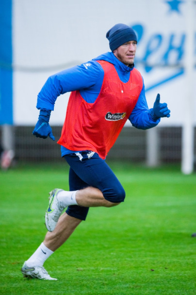 Открытая тренировка «Зенита» перед матчем с «Фенербахче»