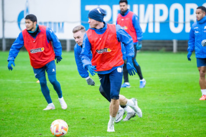 Открытая тренировка «Зенита» перед матчем с «Фенербахче»