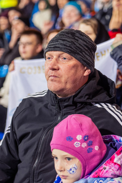 Болельщики на матче «Зенит» — ЦСКА