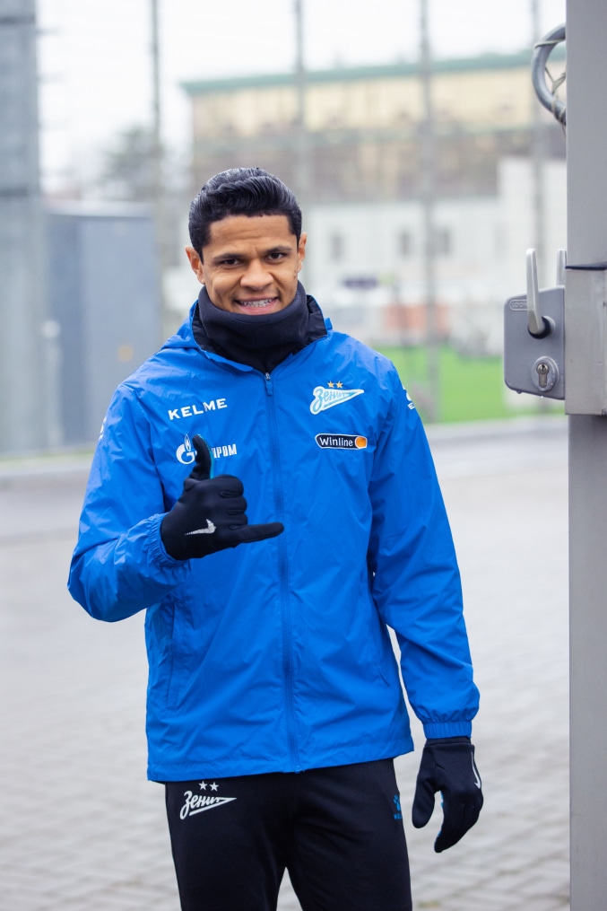 Открытая тренировка «Зенита» перед матчем с «Крыльями Советов»