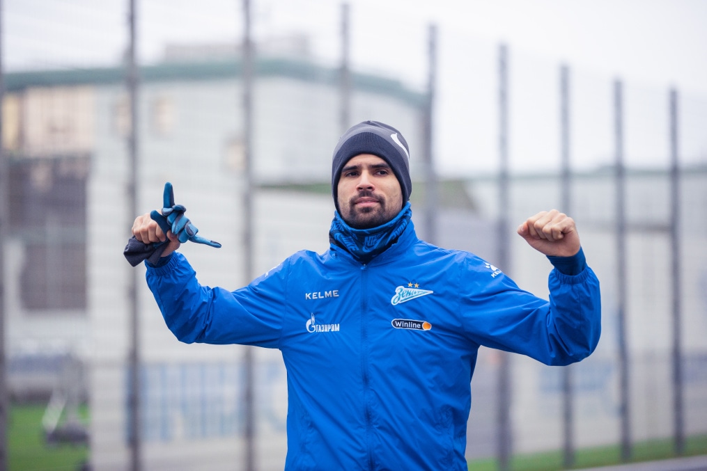 Открытая тренировка «Зенита» перед матчем с «Крыльями Советов»