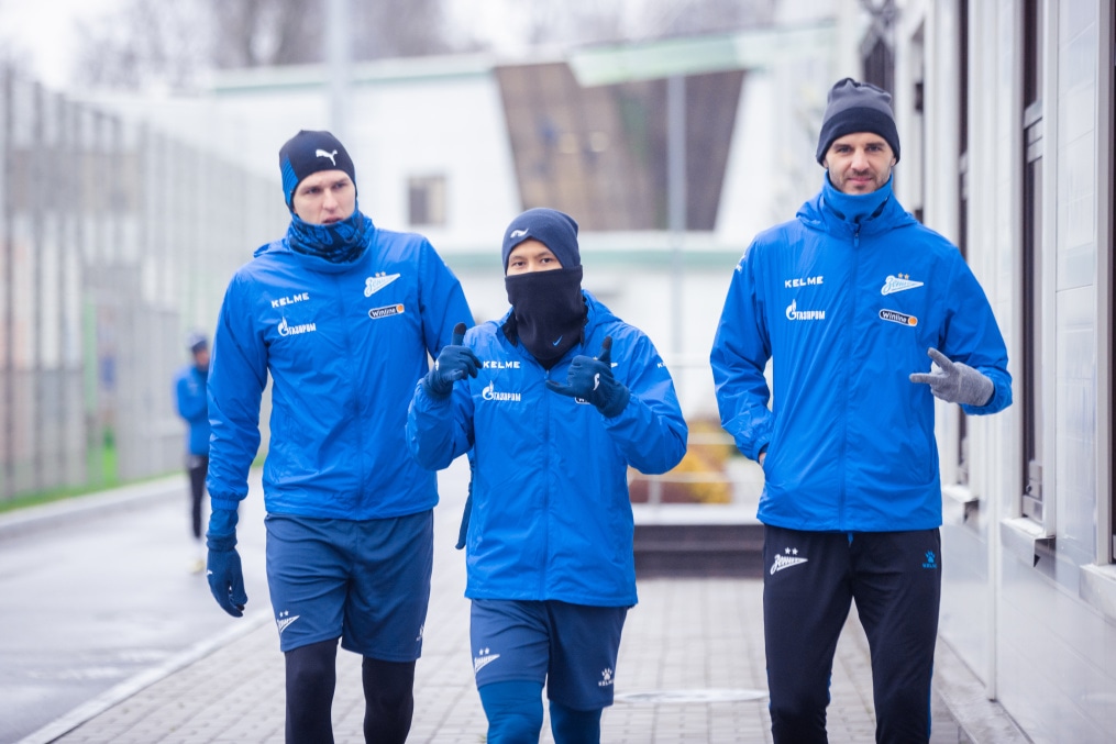 Открытая тренировка «Зенита» перед матчем с «Крыльями Советов»