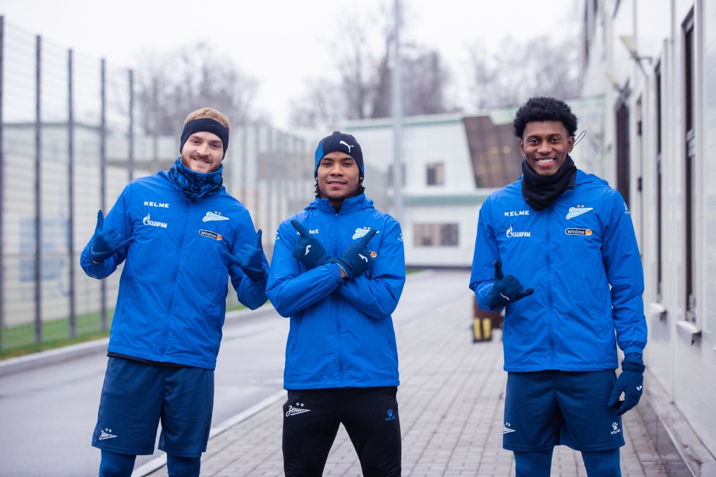 Открытая тренировка «Зенита» перед матчем с «Крыльями Советов»