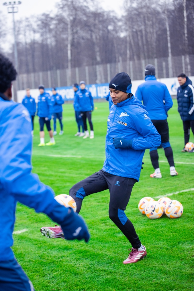 Открытая тренировка «Зенита» перед матчем с «Крыльями Советов»