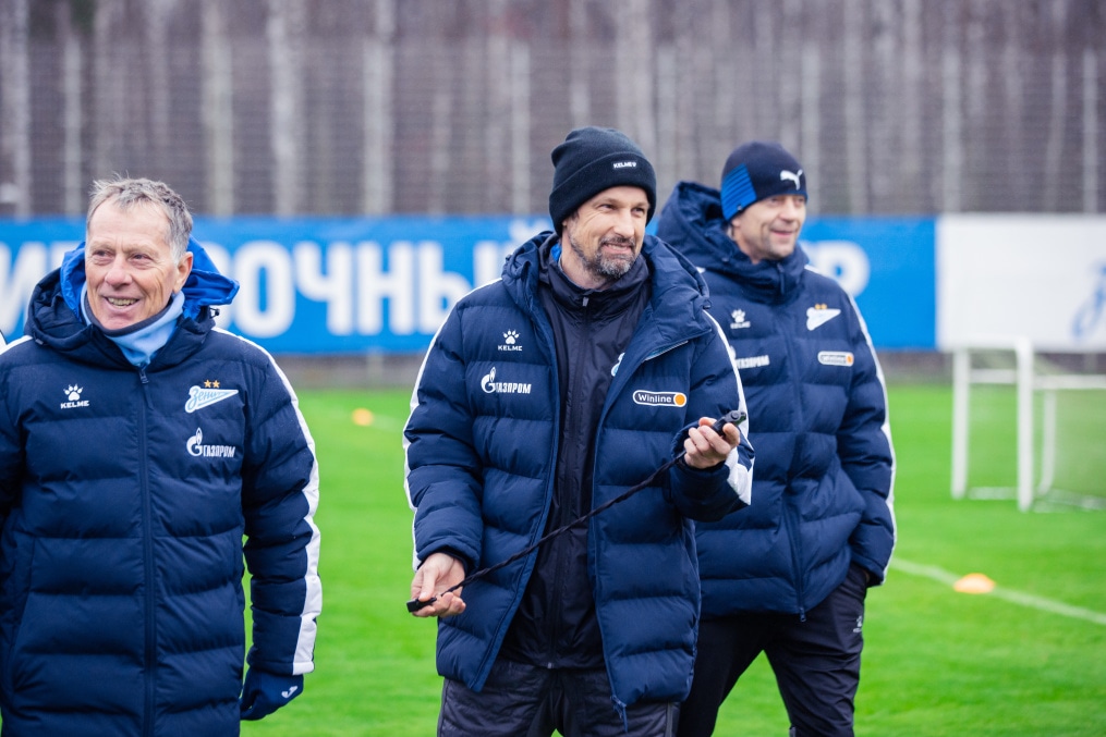 Открытая тренировка «Зенита» перед матчем с «Крыльями Советов»