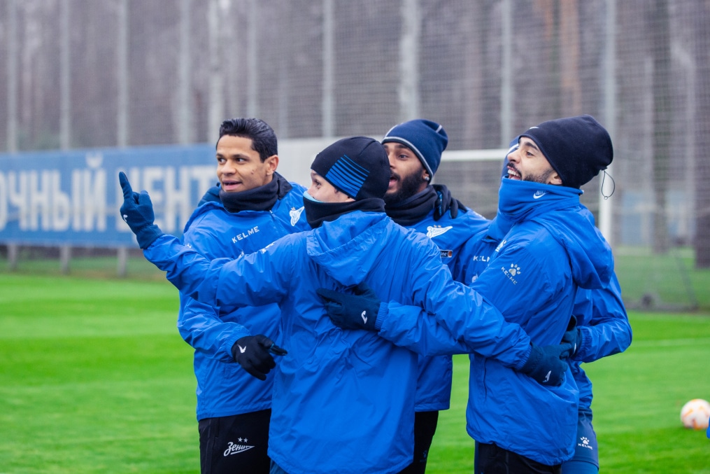 Открытая тренировка «Зенита» перед матчем с «Крыльями Советов»