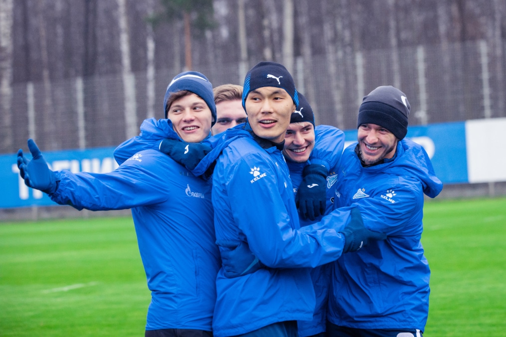 Открытая тренировка «Зенита» перед матчем с «Крыльями Советов»