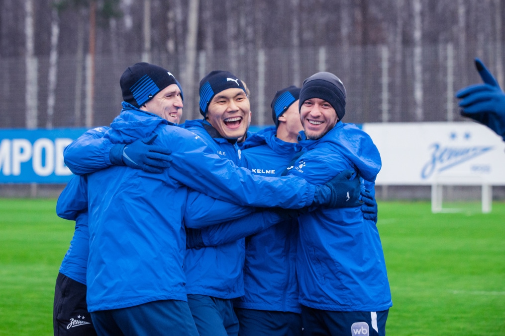 Открытая тренировка «Зенита» перед матчем с «Крыльями Советов»