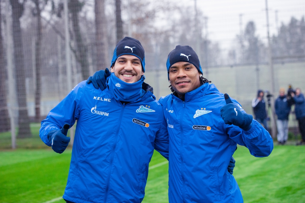 Открытая тренировка «Зенита» перед матчем с «Крыльями Советов»