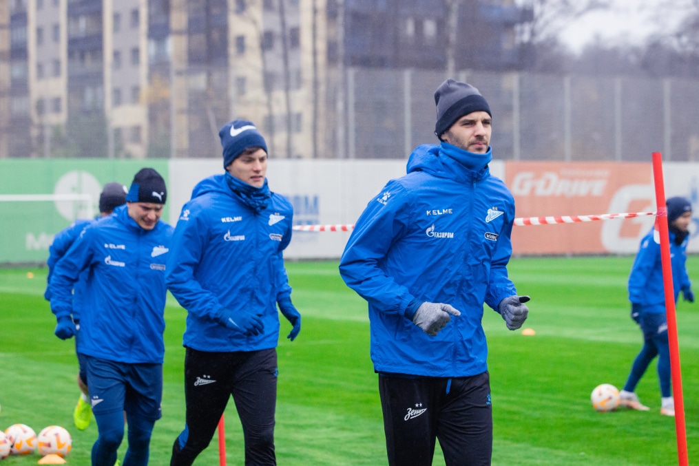 Открытая тренировка «Зенита» перед матчем с «Крыльями Советов»