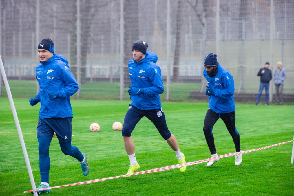 Открытая тренировка «Зенита» перед матчем с «Крыльями Советов»
