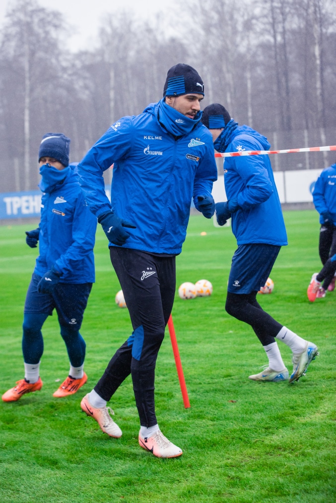 Открытая тренировка «Зенита» перед матчем с «Крыльями Советов»