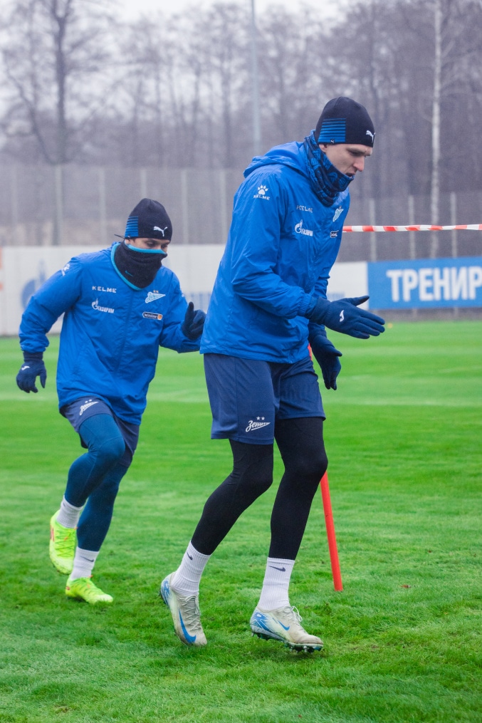 Открытая тренировка «Зенита» перед матчем с «Крыльями Советов»