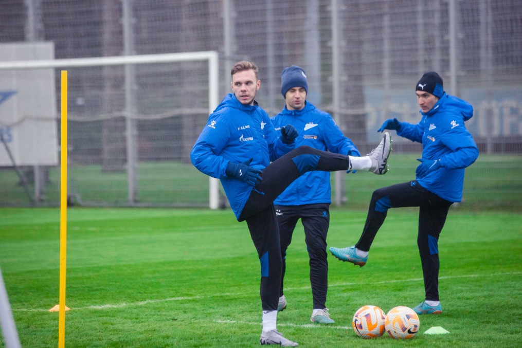 Открытая тренировка «Зенита» перед матчем с «Крыльями Советов»