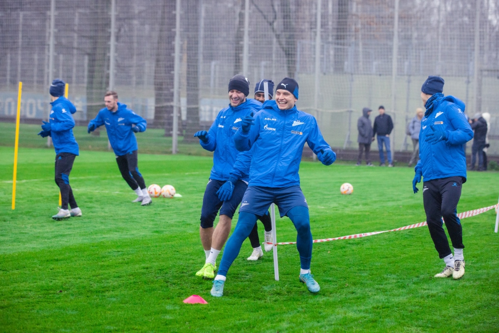 Открытая тренировка «Зенита» перед матчем с «Крыльями Советов»