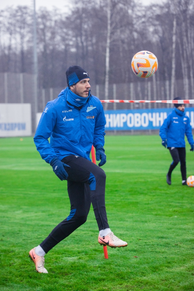 Открытая тренировка «Зенита» перед матчем с «Крыльями Советов»
