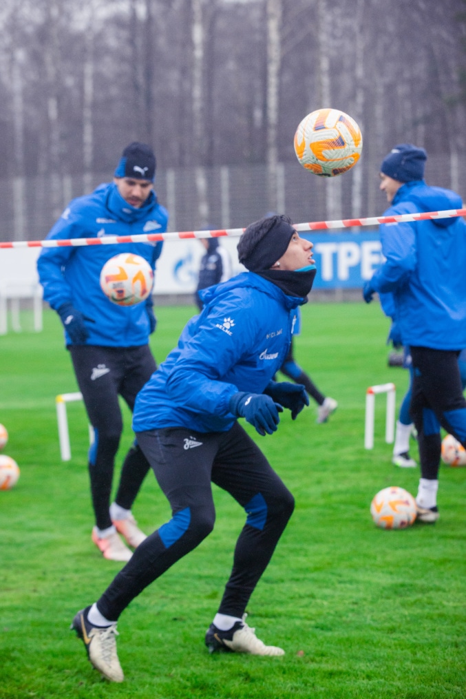 Открытая тренировка «Зенита» перед матчем с «Крыльями Советов»