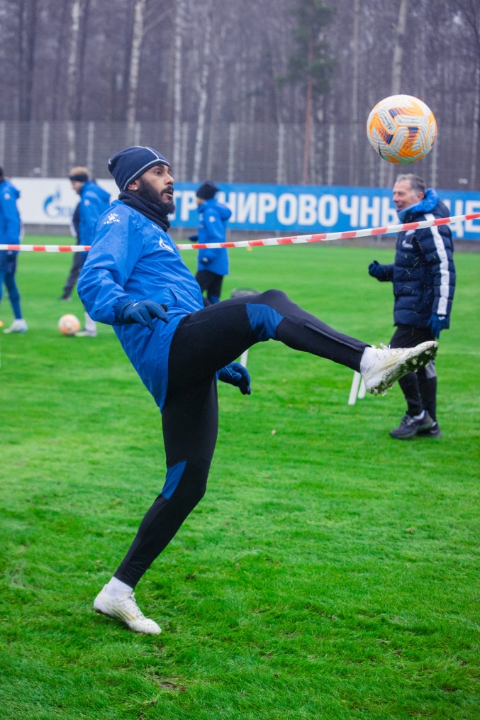 Открытая тренировка «Зенита» перед матчем с «Крыльями Советов»