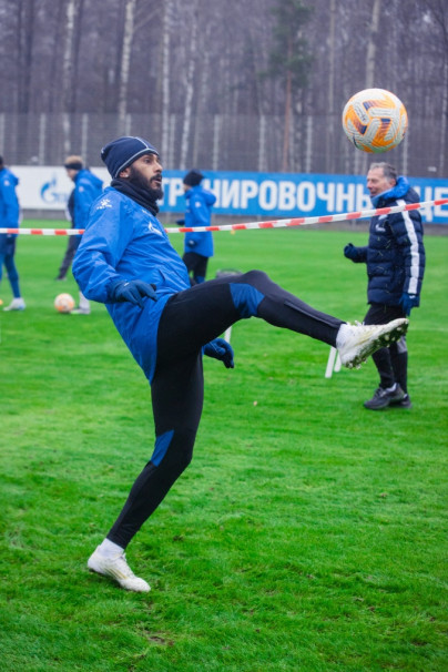Открытая тренировка «Зенита» перед матчем с «Крыльями Советов»